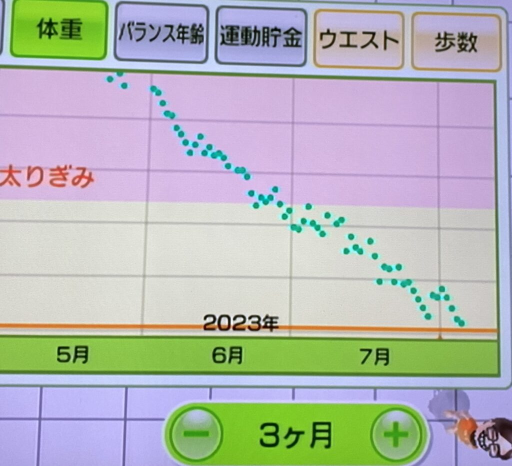 15キロ減達成!