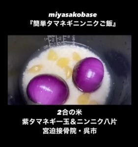 ニンニク収穫